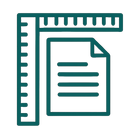 Print or digital coloring icon