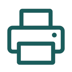 Print ready icon